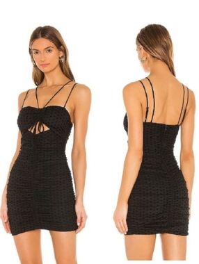 NBD Catharina Mini Dress in Black Revolve Size LBD